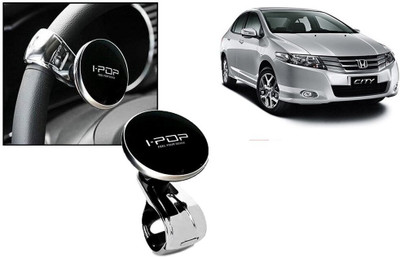 Motopex Plastic Car Steering Knob(Black)