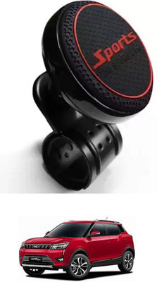 E-Shoppe Aluminium Car Steering Knob(Black, Red)