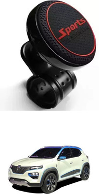 E-Shoppe Aluminium Car Steering Knob(Black, Red)