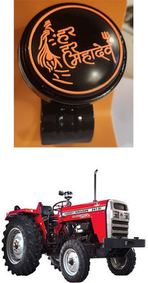 E-Shoppe Metal Car Steering Knob(Black)