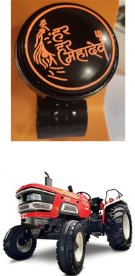 E-Shoppe Metal Car Steering Knob(Black)
