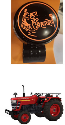 E-Shoppe Metal Car Steering Knob(Black)
