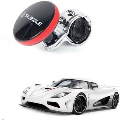 CCE Plastic Car Steering Knob(Red)