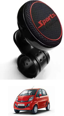 E-Shoppe Aluminium Car Steering Knob(Black, Red)