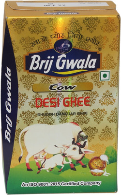 brij gwala Made Traditionally from Curd |Pure Cow Ghee for Better Digestion and Immunity 1 L Pouch