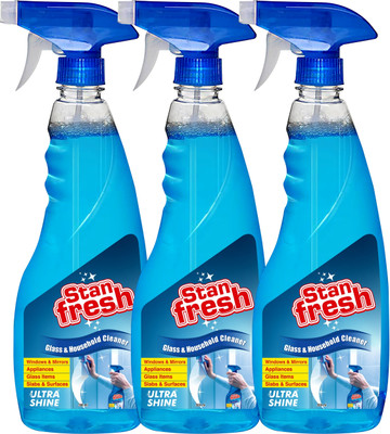 stanfresh Glass and Surface Cleaner Liquid Spray Pack of 3(3 x 500 ml)