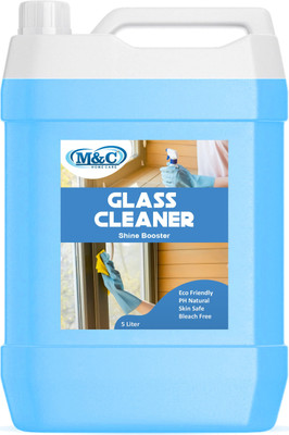 M&C Glass and Surface Cleaner Liquid, Regular(5000 ml)