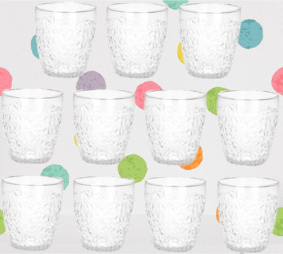 Somil Party Perfect Glasses/ Mug: Making Every Moment Unforgettable - B324 Glass Set Wine Glass(200 ml, Glass, Clear)