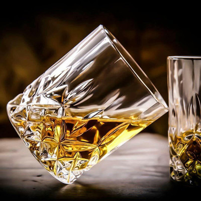 okechuku (1 pc.) Barware Drinking Glasses for Bourbon Cocktail Glass Whisky Glass(300 ml, Glass, Clear)