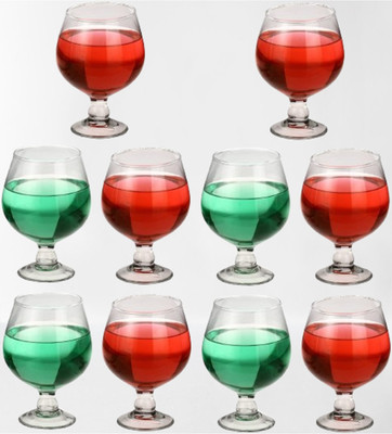 Somil Party Perfect Glasses/ Mug: Making Every Moment Unforgettable - B242 Glass Set Wine Glass(300 ml, Glass, Clear)