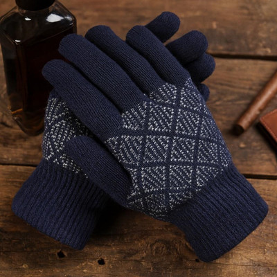 DesoRia Printed Winter Men Gloves