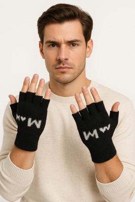 DesoRia Printed Winter Men Gloves