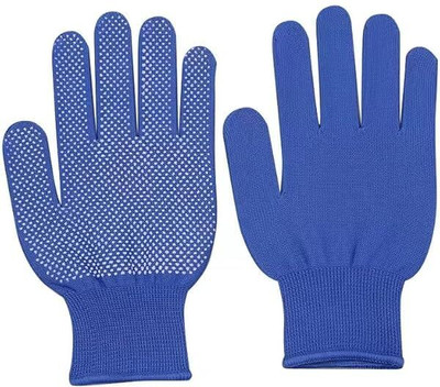 VSC VSCBatting Gloves Tennis Ball Cricket Inner Dotted Batting Gloves Batting Gloves(Blue)
