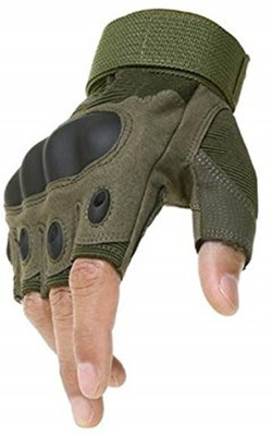 Tahiro Gym Gloves Gym & Fitness Gloves(Black, Grren)