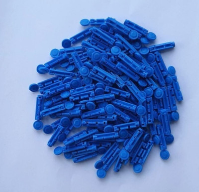 GOXNOR 100 Pcs Round Blood Lancet RBT For Round Lancing Devices Glucometer Lancets(100)