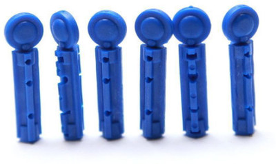 PARAS HEALTHCARE 100 ROUND LANCETS BLUE COLOR Glucometer Lancets(100)