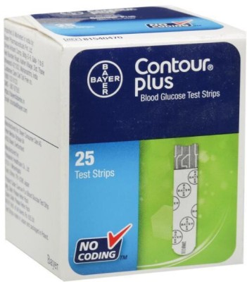 CONTOUR PLUS 791 25 Glucometer Strips