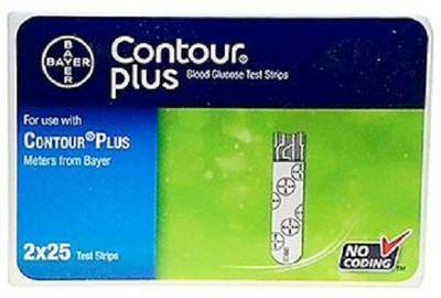 CONTOUR PLUS CP001 50 Glucometer Strips
