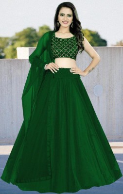 BIPIN ENTERPRISE Anarkali Gown(Green)