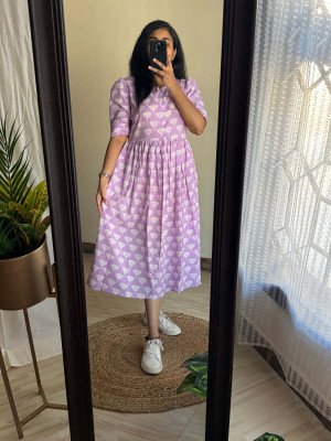 Luminary Anarkali Gown(Purple)