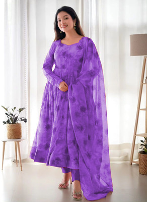 Aika Flared/A-line Gown(Purple)