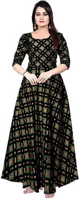 JAIPRY Flared/A-line Gown(Multicolor)