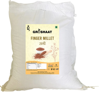 Groshaat Ragi Sabut (Finger Millet Whole)- 10Kg Pack Ragi(10 kg)