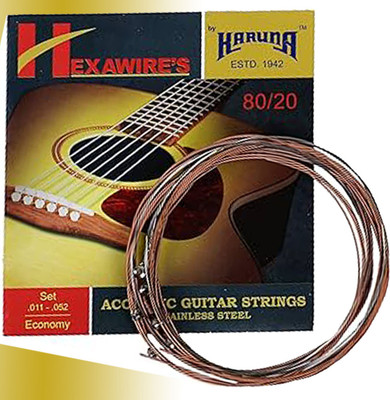 KARUNA Acoustic ECONOMY MGJ A13 Guitar String(6 Strings)