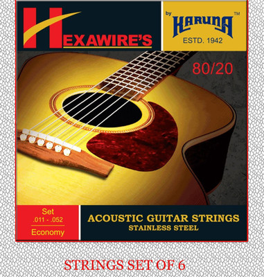 KARUNA Acoustic ECONOMY MGJ A50 Guitar String(6 Strings)