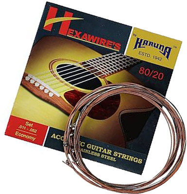 KARUNA Acoustic ECONOMY MGJ A46 Guitar String(6 Strings)