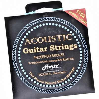 Hertz Acoustic HZR PREMIUM STRING FOR AC MG MDL A29 Guitar String(6 Strings)