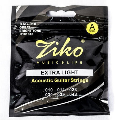 Ziko Acoustic DAG-010 Guitar String(6 Strings)