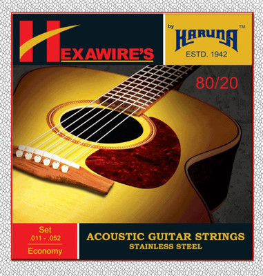 KARUNA Acoustic ECONOMY MGJ A28 Guitar String(6 Strings)