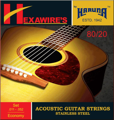 KARUNA Acoustic ECONOMY MGJ A35 Guitar String(6 Strings)