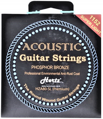 Hertz Acoustic HZR PREMIUM STRING FOR AC MG MDL A45 Guitar String(6 Strings)