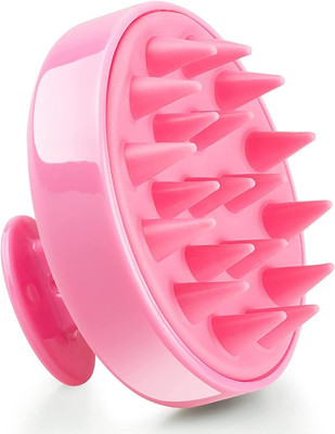 Pheonix Silicone Scalp Massager Shampoo Brush, Shower Scalp Scrubber with Soft Bristles