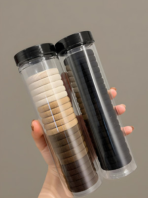 Elecsera Elastic Rubber Band for Ponyties Hairstyle Rubber Band For Girls & Women Rubber Band(Multicolor)