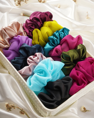 Myra Collection Scrunchies, Extra Large Scrunchy, Giant Scrunchies,Oversized Scrunchies Scrunchies(Multicolor)