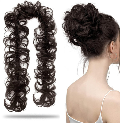 Blushia Frill  Extensions Elastic Stretchable Synthetic Frill Add Volume Wavy Messy Hair Extension