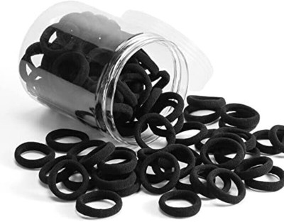 Direct Harvest Black Rubber Band For Women, Rubber Band For girls, Rubber Band (pack of 30) Rubber Band(Black)