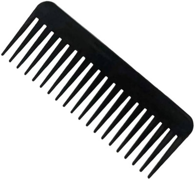MICLAC Multicolor Wide Tooth Comb - Ideal for Women’s Hair Styling - Pack of 1