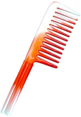 ARPANA BRIGHT Wide Tooth Detangling Hair Comb With Handle ( Size 20 cm ) Pack of 1