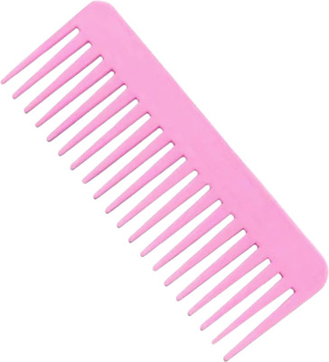 MICLAC Large Multicolor Shampoo Hair Comb for Men and Women - Pack of 1