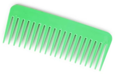 MICLAC Compact Wide Tooth Shampoo Comb for Men & Women - Multicolor - Pack of 1