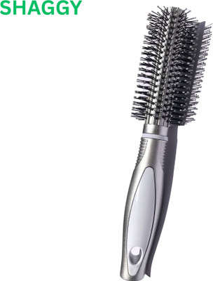 SHAGGY Round Rolling Curling Comb Styling Hair Brush Tool for Long And Short Hair)696