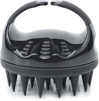 DSP Soft Silicone Shampoo Scrub Brush for Clean, Wet and Dry Hair Head Massager,