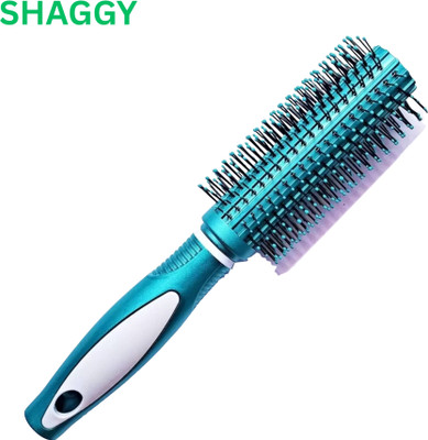 SHAGGY Round Rolling Curling Comb Styling Hair Brush Tool for Long And Short Hair)682