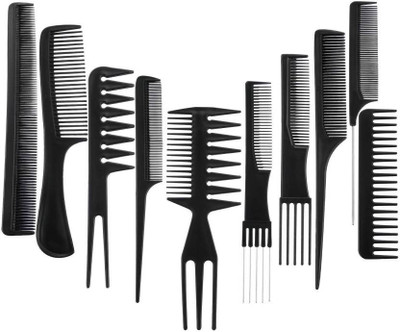 LARA KOSSLER STYLER SET OF 10 PIECE STYLISH HAIR COMB