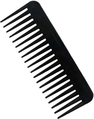 MICLAC Lightweight Wide Tooth Comb for Men and Women - Multicolor - Pack of 1