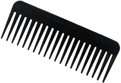 MICLAC Professional Shampoo Comb for Healthy Hair - Brown Wide Tooth - Multicolor - 1Pc
